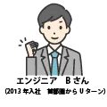 先輩社員インタビューBさん