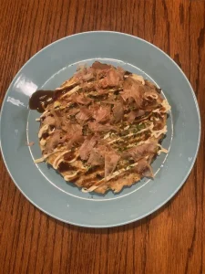 お好み焼きの完成画像
