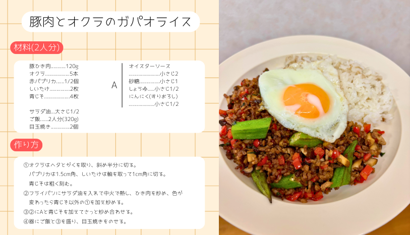 ガパオライスの画像