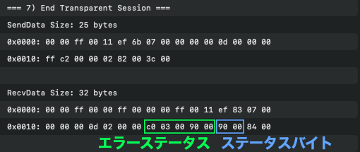 TS終了パケット解析